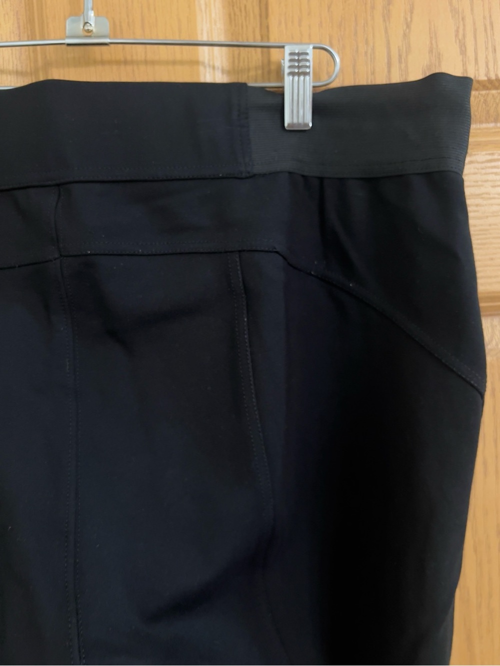 Simply Vera Vera Wang Black Pull-On Ponte Leggings Pants XL - Picture 5 of 8